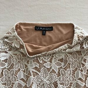For love and lemons lace skirt